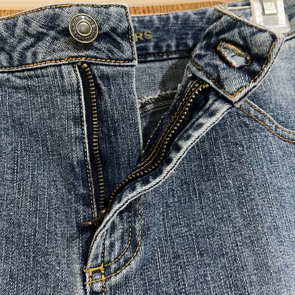 ❌❌❌SOLD❌❌❌Michael Kors Women’s Studded A-Line Western/Cowgirl Denim Skirt Sz-8 - Picture 3 of 8